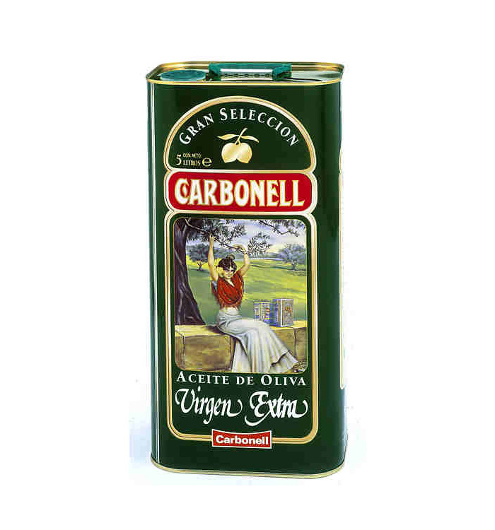 Lata 5L Aceite De Oliva Carbonell Virgen Extra Michollo