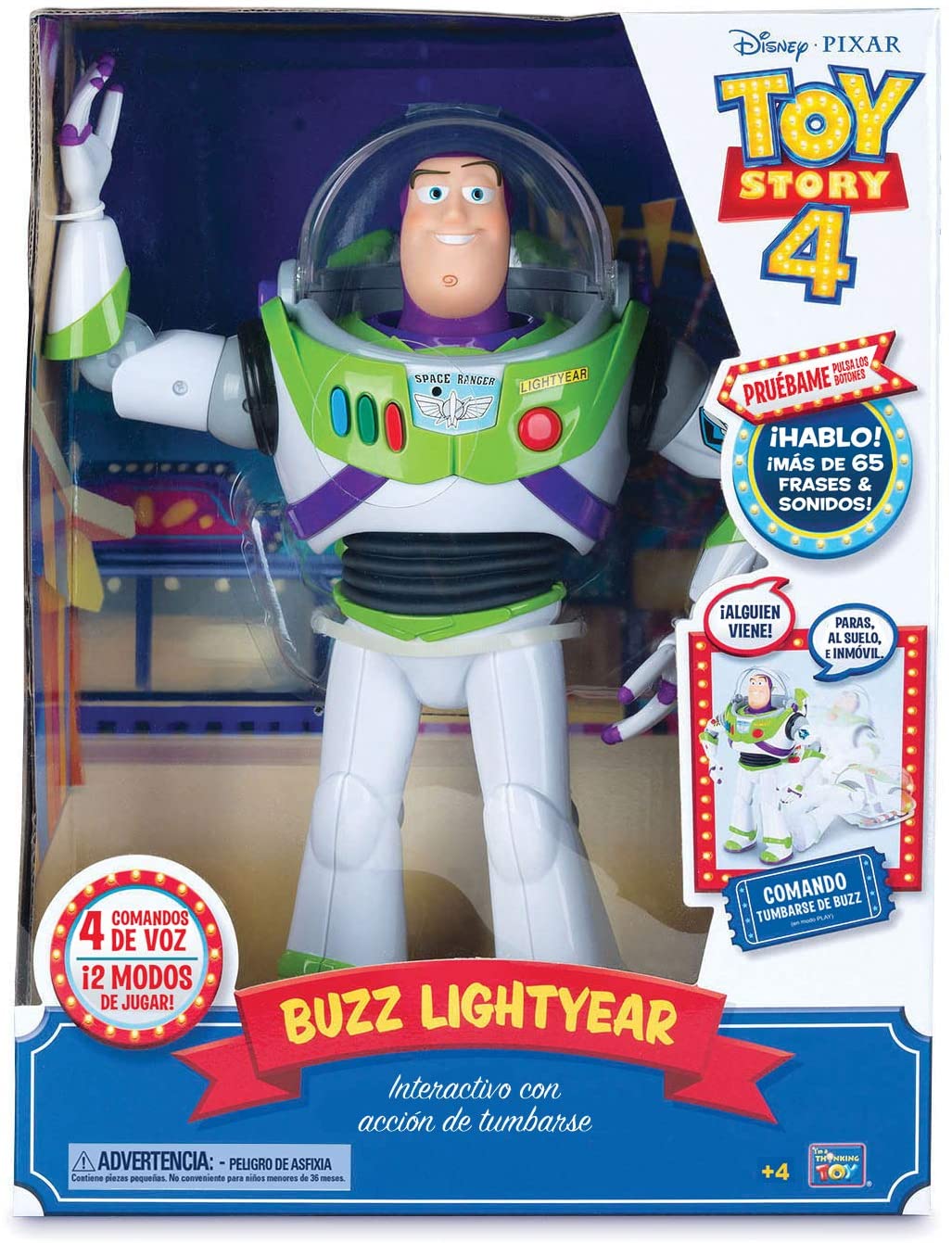 Figura Articulada Toy Story Buzz Lightyear 42cm Michollo