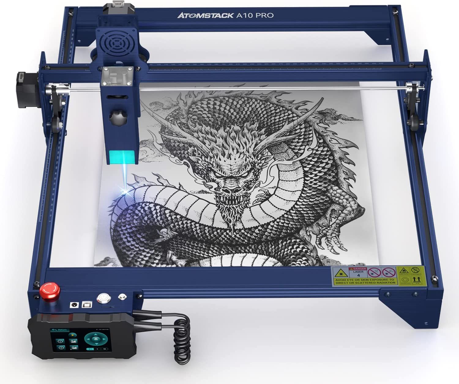 Máquina Grabadora láser A10 PRO de 50W ATOMSTACK » Michollo.com