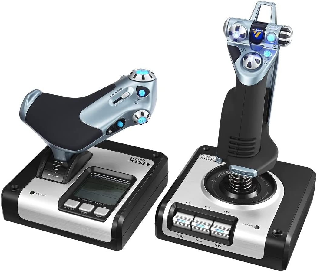 Joystick + Palanca de gases Saitek X52 Pro » Michollo.com