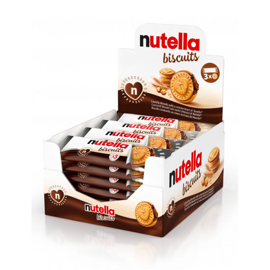 Kinder Nutella Biscuits 28 packs x3 galletas »