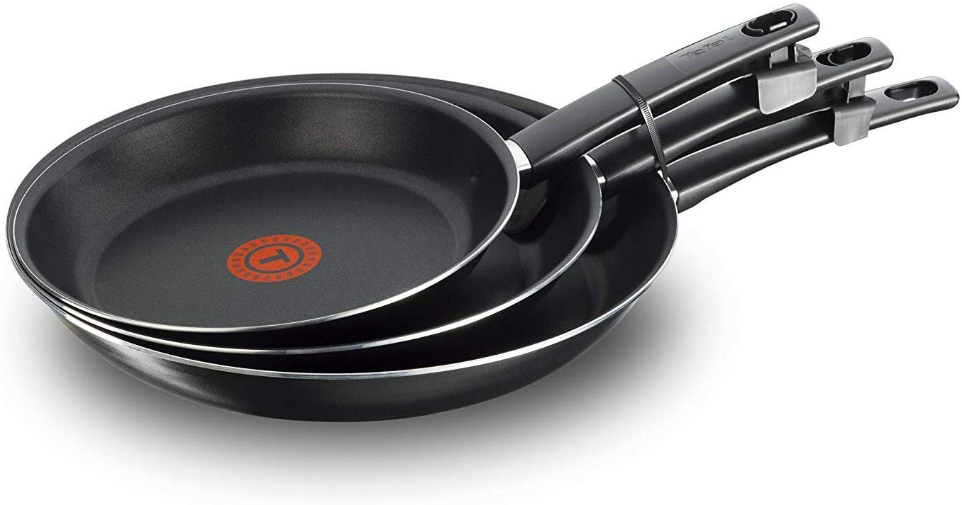 Set De Sartenes Tefal 18 22 26 Cm Michollo Com