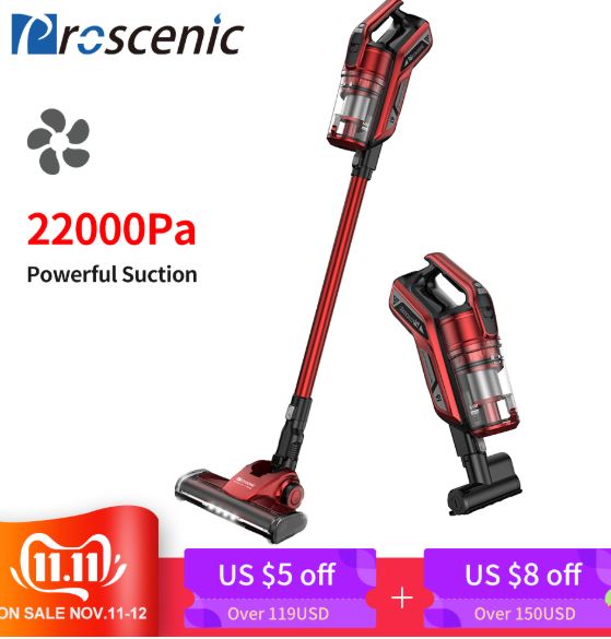 11.11] Aspiradora Proscenic I9 Vacuum Cleaner 22000Pa » Michollo.com