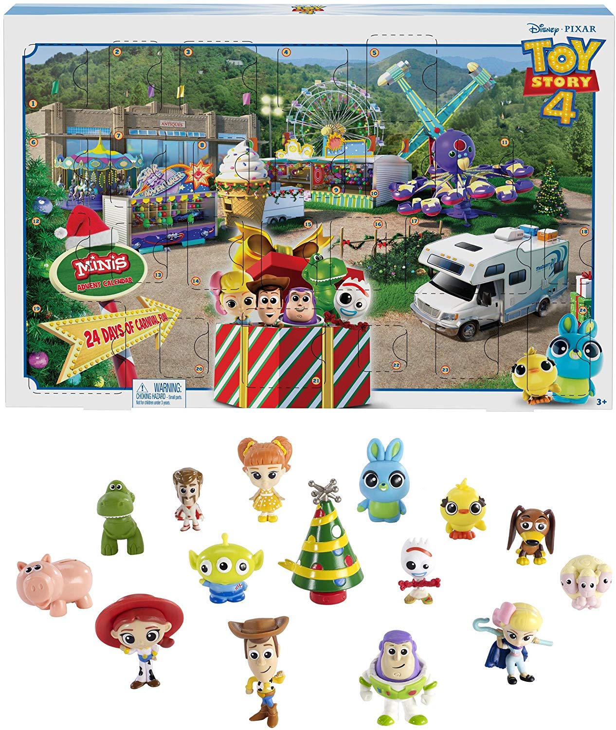 Calendario de adviento con figuras de Toy Story »