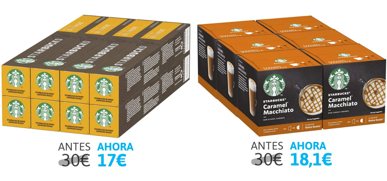 Cápsulas De Café Starbucks Blonde Espresso Roast 8x10 Unidades »  Michollo.com