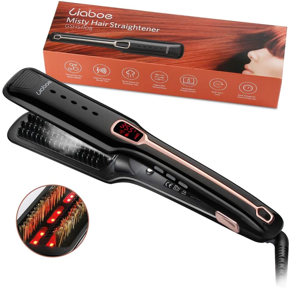 Plancha De Pelo Con Vapor E Infrarrojos » Michollo.com