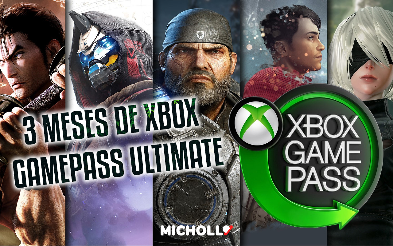 3 meses de Game Pass Ultimate »