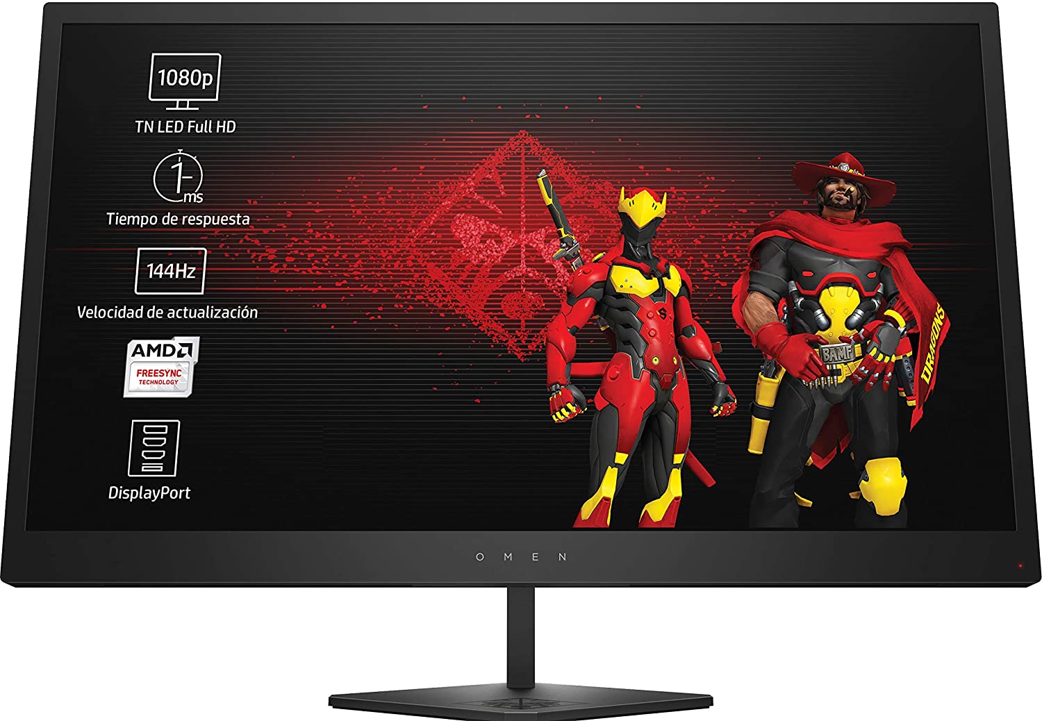 Monitor HP OMEN 25 144Hz Freesync »