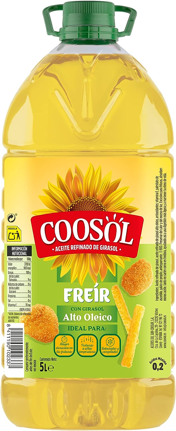 Aceite de girasol coosol 5l