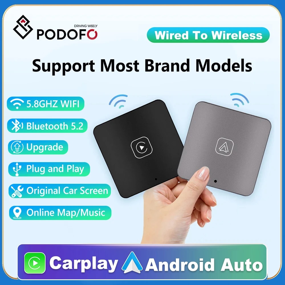 MSXTTLY Wireless Android Auto Adapter 2025 Android Auto Sitck Convert