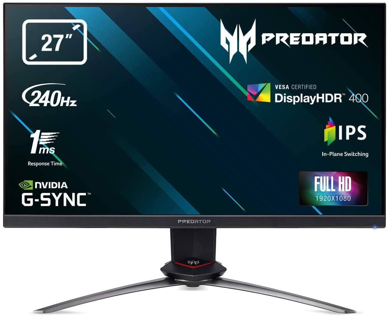 Monitor Gaming de 27" FHD 240 Hz Acer Predator »