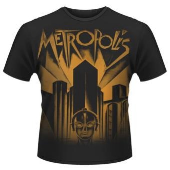 Camiseta Metrópolis Negro Talla S