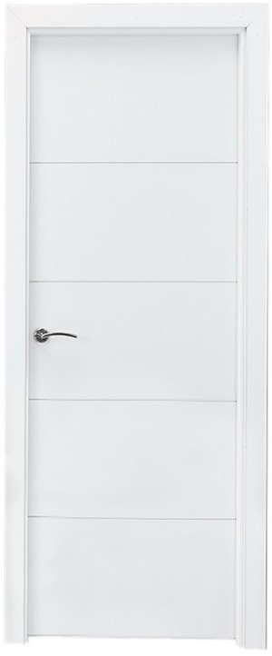 Puerta Lucerna blanca de apertura derecha de 72,5 cm