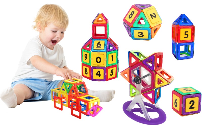magnetic-building-block-juguete-ladrillo-montessori-imán-plástico actividad-creatividad-imantado