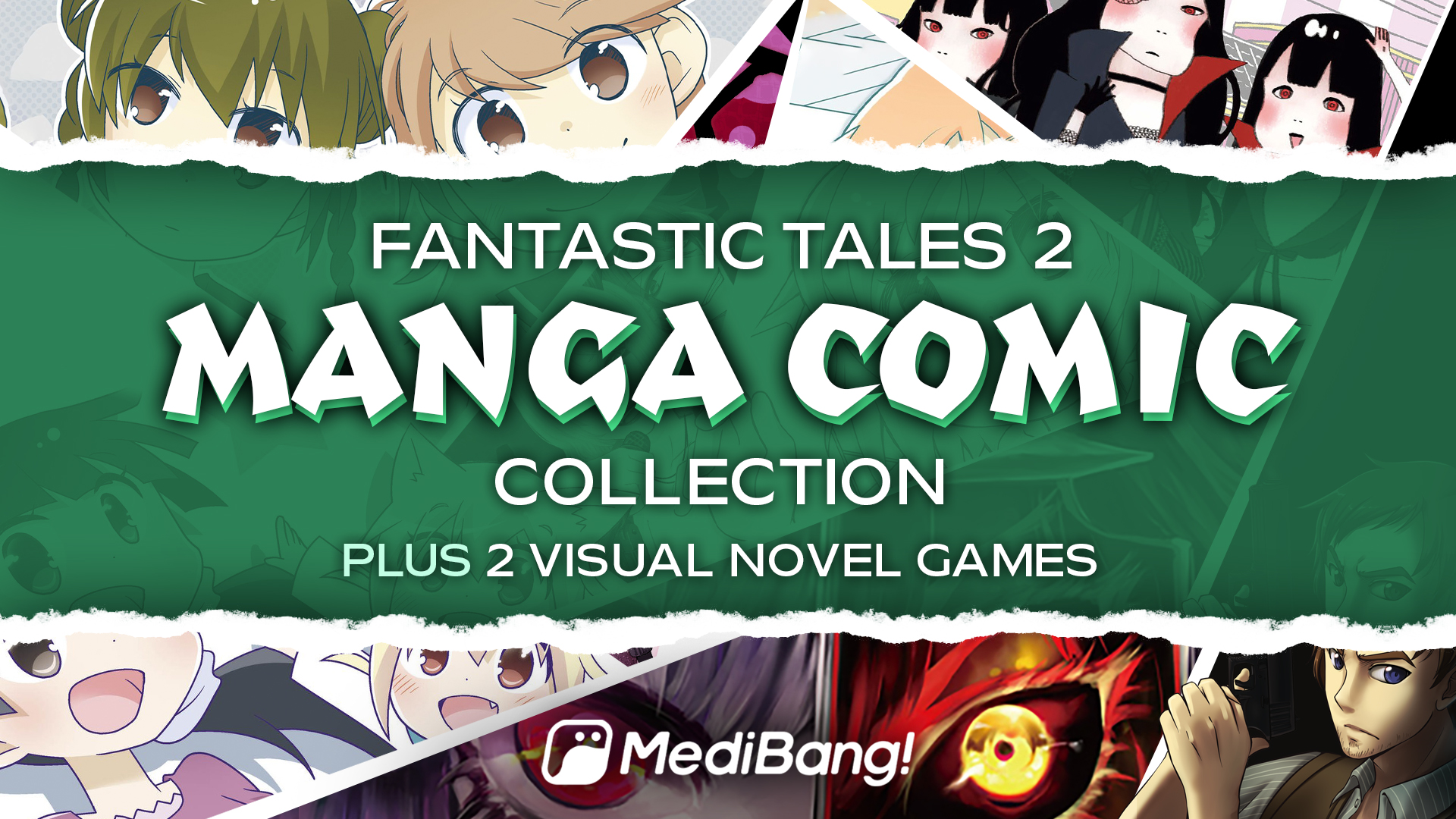 2 Cómics del Pack Fantastic Tales 2 Manga Comic Collection (Formato