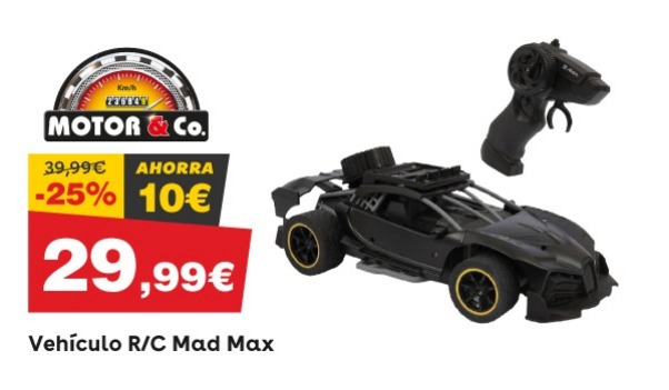 Motor & Co - Vehículo R/C Mad Max