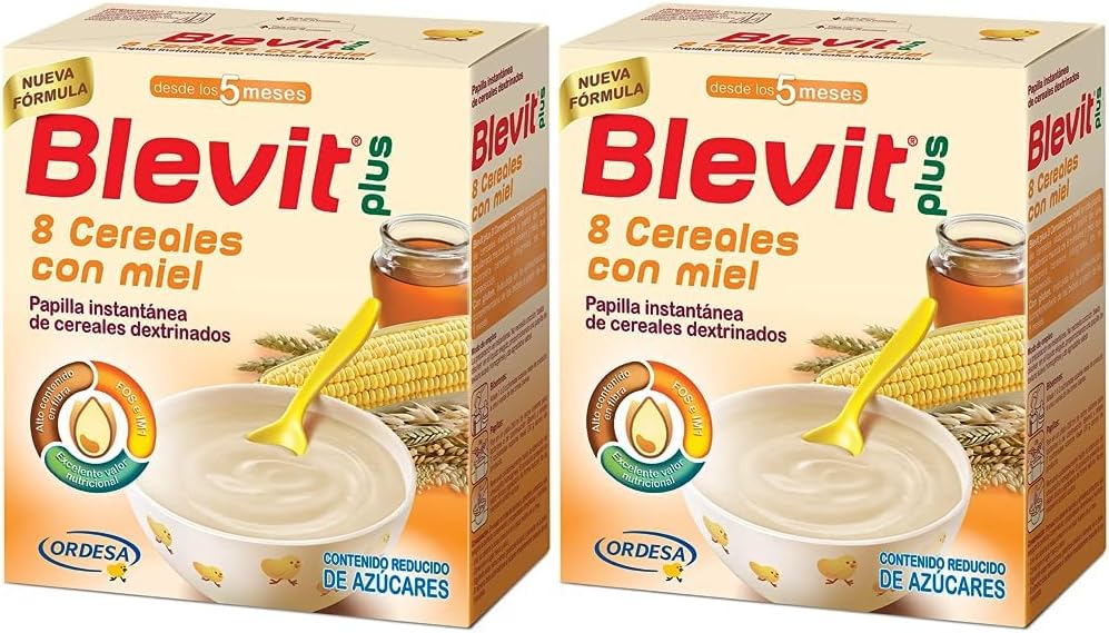 Papilla 8 Cereales con Miel de Blevit –