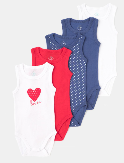 2ª Ud. -70% Bodys \u0026 Camisetas Interiores Bebé en Carrefour » Michollo.com