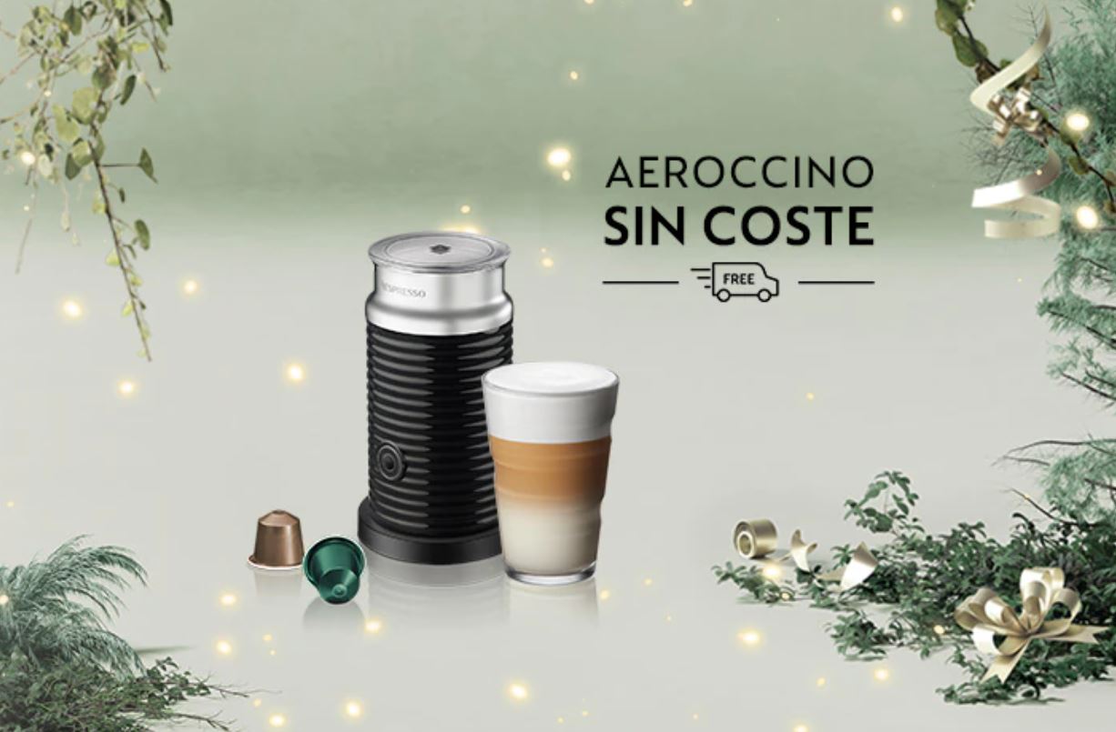 Ofertas Aeroccino Nespresso  Promoción accesorios gratis
