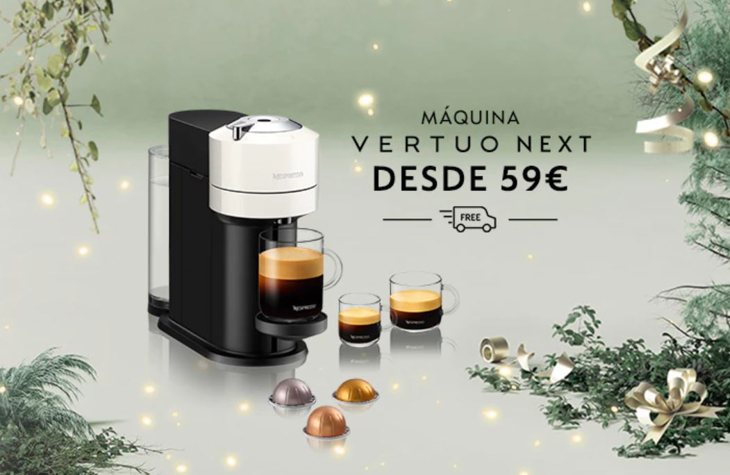 Consigue una Vertuo Next por 59€ con la compra de 150 cápsulas »  Michollo.com