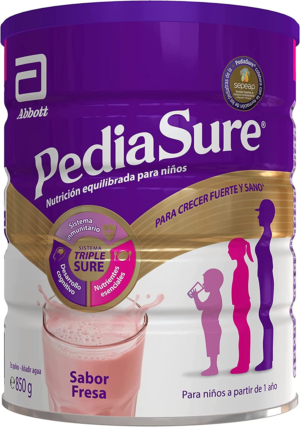 Comprar Complemento Pediasure Sabor A Fresa -400gr