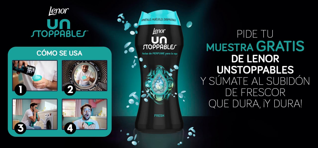 Muestra De Lenor Unstoppables "Perlas De Perfume" » Michollo.com