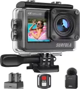 Cámara Deportiva 4K/60fps 24MP Surfola Cámara Deportiva 4K/60fps 24MP Surfola