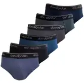 Pack 6 calzoncillos Slips Don Algodon Pack 6 calzoncillos Slips Don Algodon