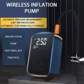 Compresor de aire automático con batería