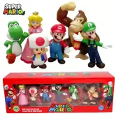 6 figuras de Super Mario Bros para niños