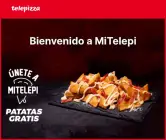 Patatas GRATIS en Telepizza