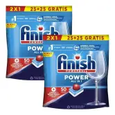 Pack de 100 pastillas Finish Powe All in One