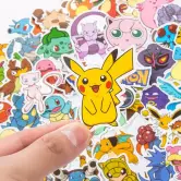 50 Pegatinas de Pokémon 