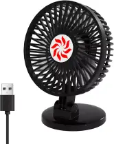 Mini ventilador USB con 3 velocidades y ajustable de 115° Mini ventilador USB con 3 velocidades y ajustable de 115°