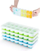 4 cubiteras para hielo con tapa 4 cubiteras para hielo con tapa