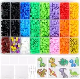 Juego de 4200 cuentas de dinosaurio de 5 mm Juego de 4200 cuentas de dinosaurio de 5 mm