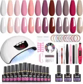 Kit de esmalte de gel uñas + lampara 54W Kit de esmalte de gel uñas + lampara 54W