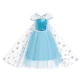 Disfraz de princesa Elsa para niñas