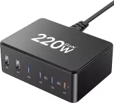 Cargador USB-C 220W multidispositivo