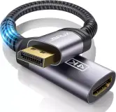 J  Adaptador DisplayPort a HDMI 4K