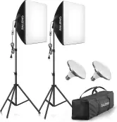 Set de Estudio fotográfico con softbox Set de Estudio fotográfico con softbox
