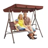 Columpio de 3 plazas para patio Vevor
