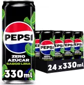 24x 330ml Pepsi Max Lima Zero Azúcar