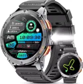 Smartwatch hombre 1.43" con GPS, linterna y brújula Smartwatch hombre 1.43" con GPS, linterna y brújula
