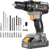 Taladro atornillador inalámbrico 21V + Accesorios
