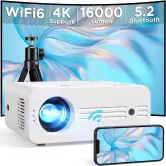 Proyector WiFi Bluetooth FHD 1080p + tripode
