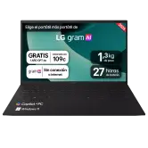Portátil LG gram 15" Ryzen AI 5 340 16GB+1TB 27h