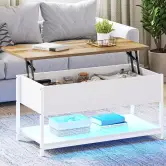 Mesa de centro elevable con LED YITAHOME Mesa de centro elevable con LED YITAHOME