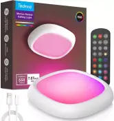 Lámpara techo recargable USB con sensor movimiento Lámpara techo recargable USB con sensor movimiento