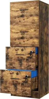 Archivador vertical 4 cajones YITAHOME Archivador vertical 4 cajones YITAHOME